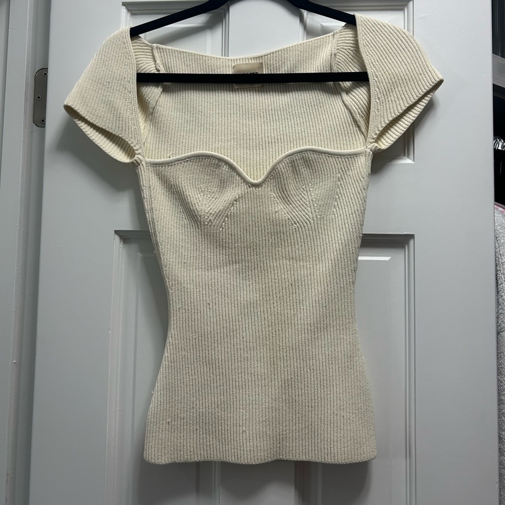 Khaite Ribbed Ista Top - Picture 3 of 6